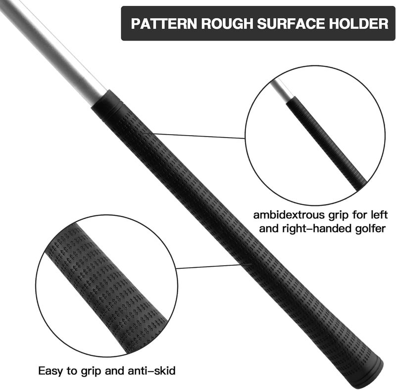 PUTTLAZR Adjustable Mini Golf Putter Set with 8 Golf Balls, Two Way Golf Putters for Men Women Right/Left Handed, Mini Club Set Golf Gifts - Image 3